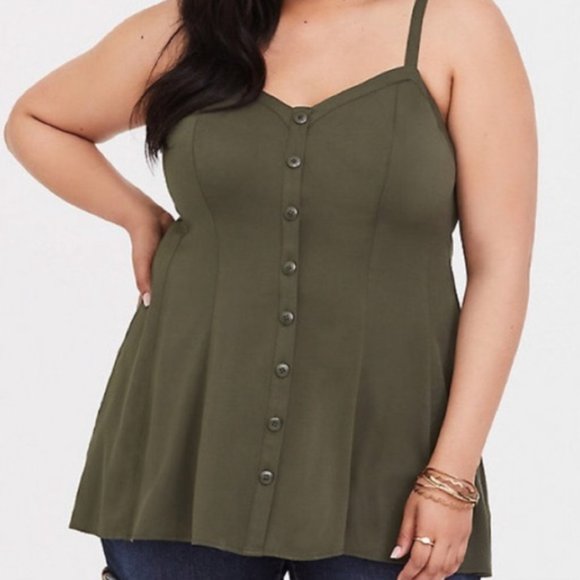 Torrid Fit and Flare tank - Picture 1 of 3